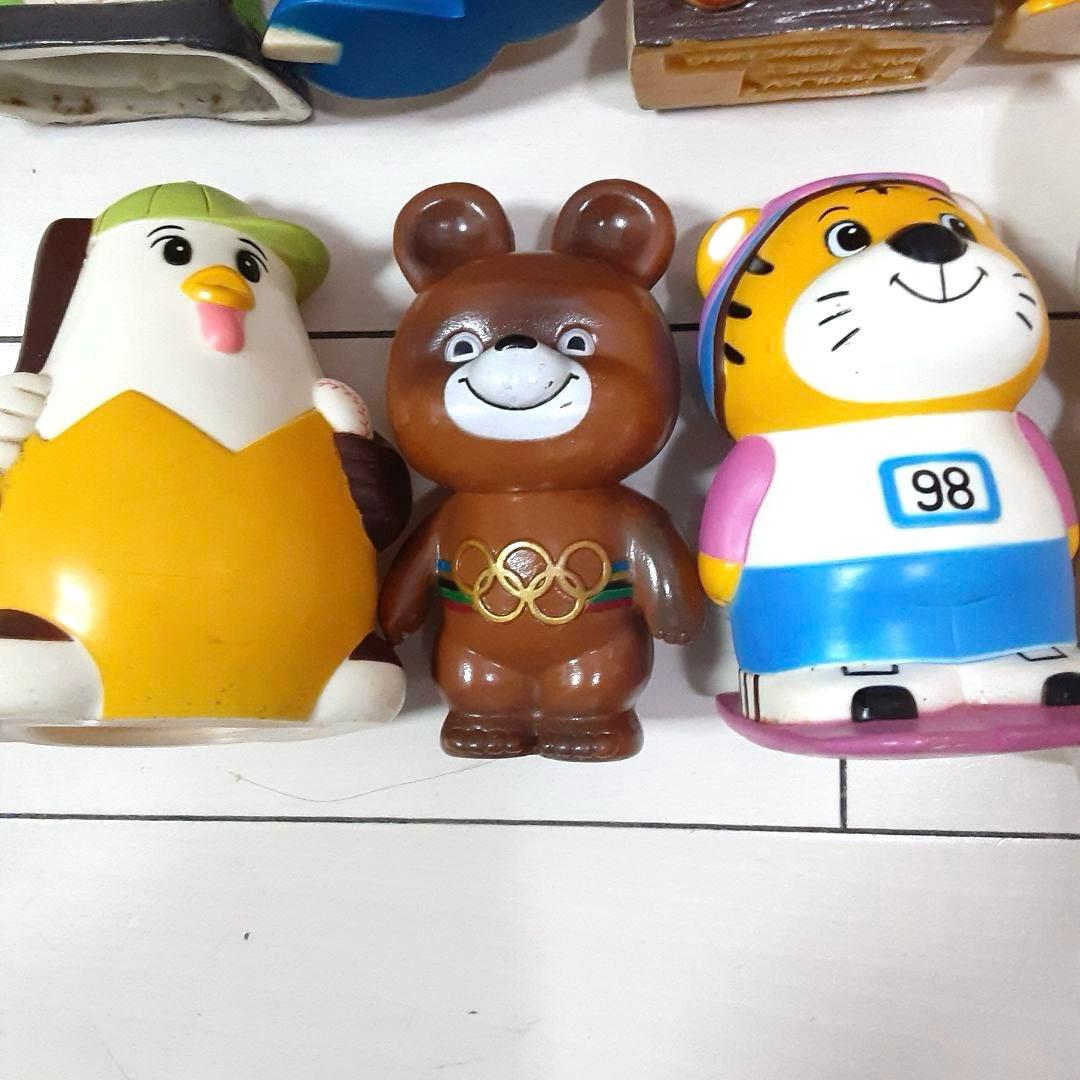 昭和レトロ　ソフビ貯金箱 まとめ売り