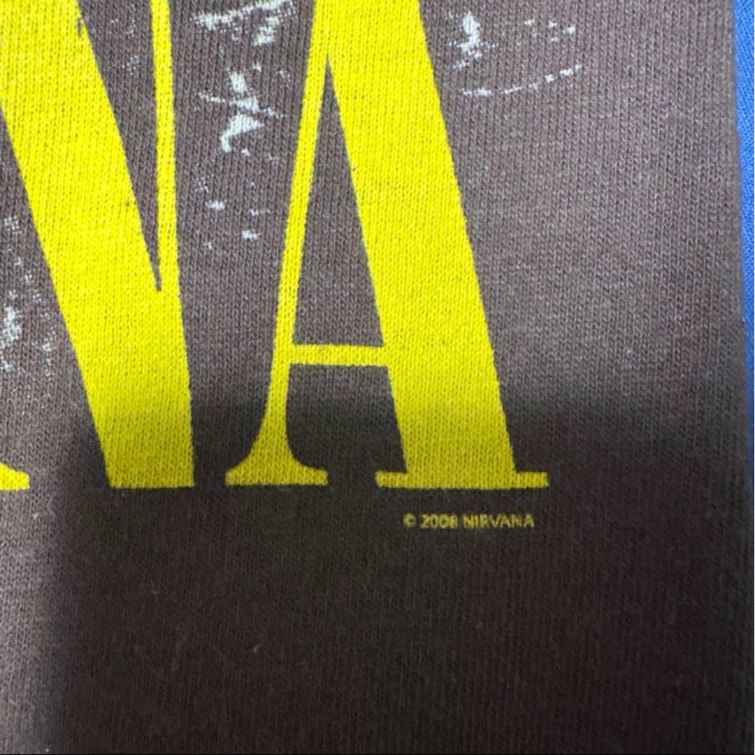 nirvana anvil Tシャツ カートコバーン ブラウン L