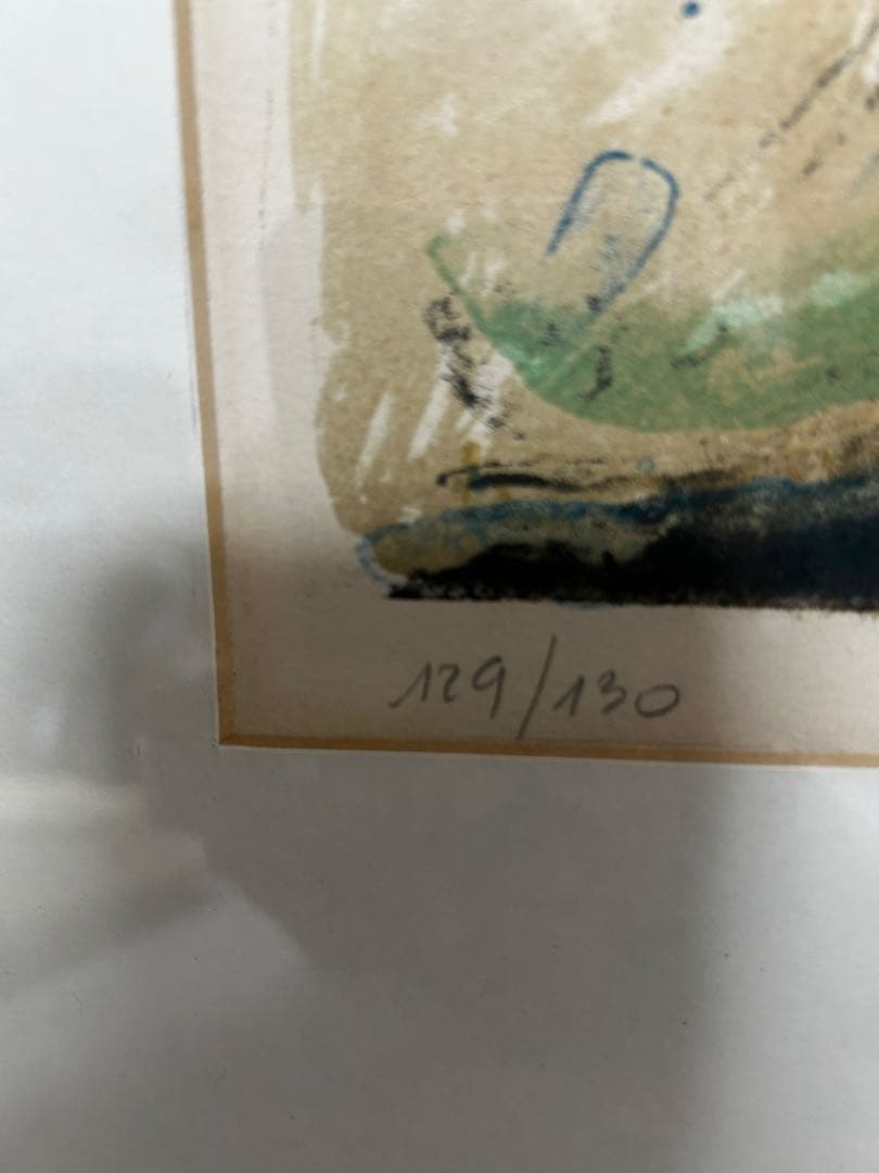 カシニョール　カメリア　リトグラフ　129/130