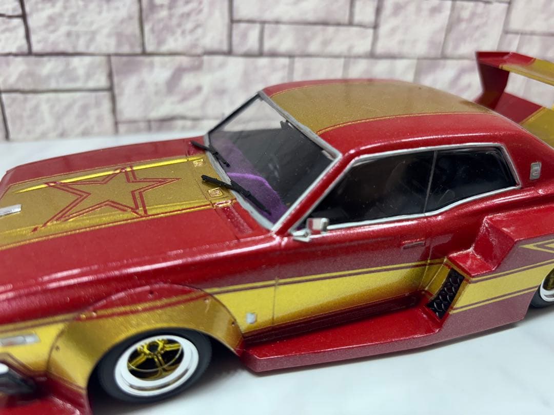 アオシマ　330グロリア　完成品 1/24 街道レーサー