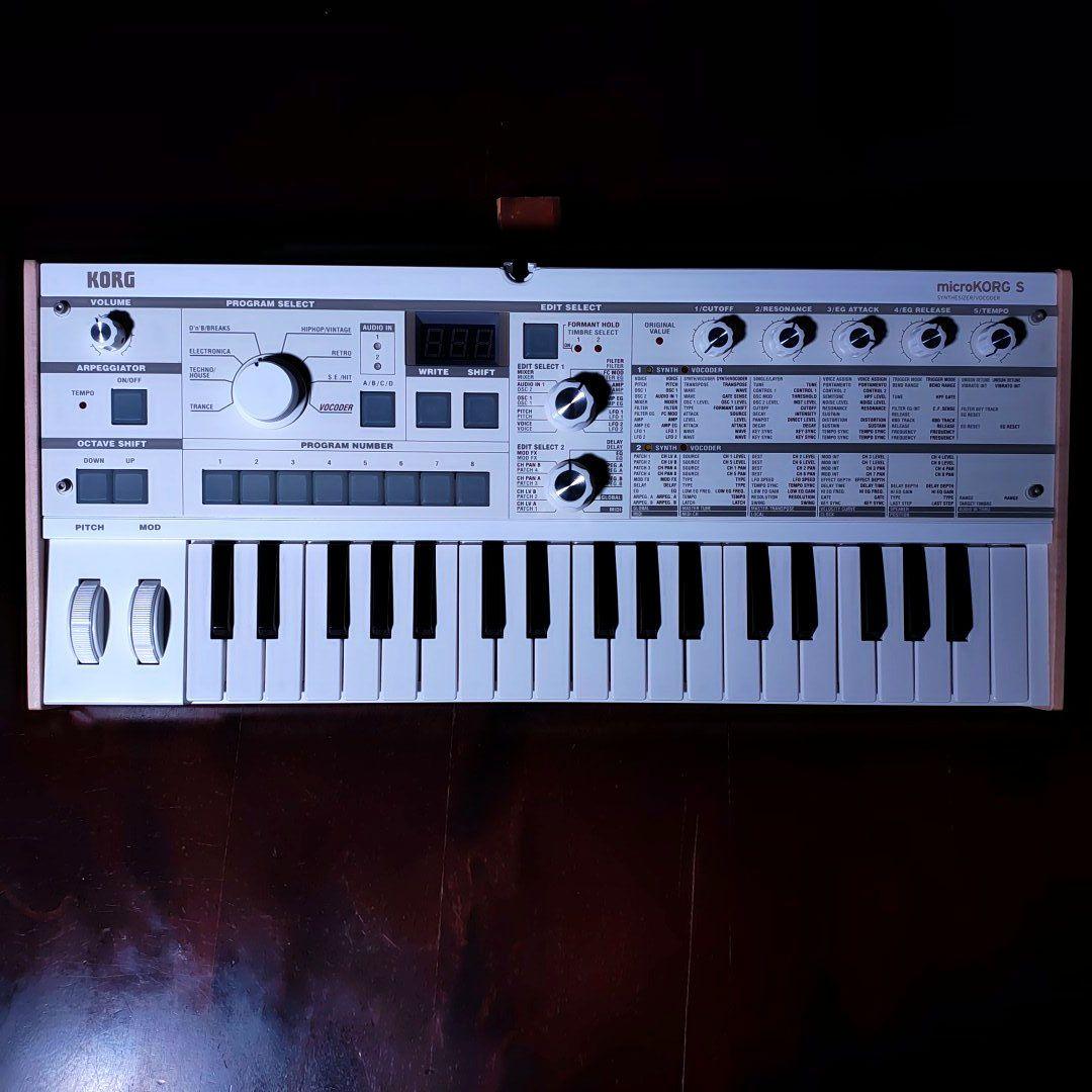 元箱 説明書 KORG microKORG S ボコーダー スピーカー内蔵