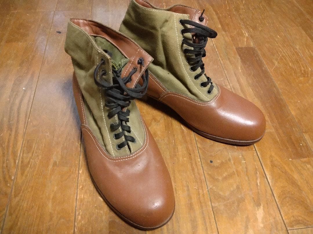 WW2　ドイツ軍　アフリカ軍団　熱帯地用ブーツ（リプロダクション）