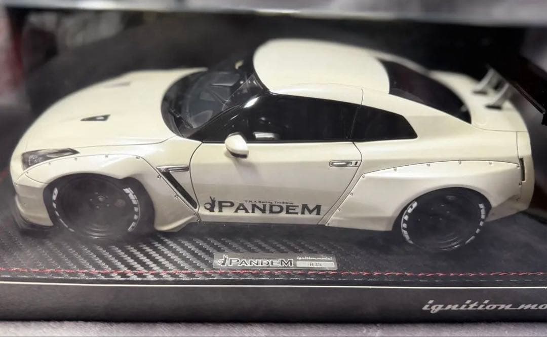 絶版　パンデムGT-R ignition.model パールホワイト