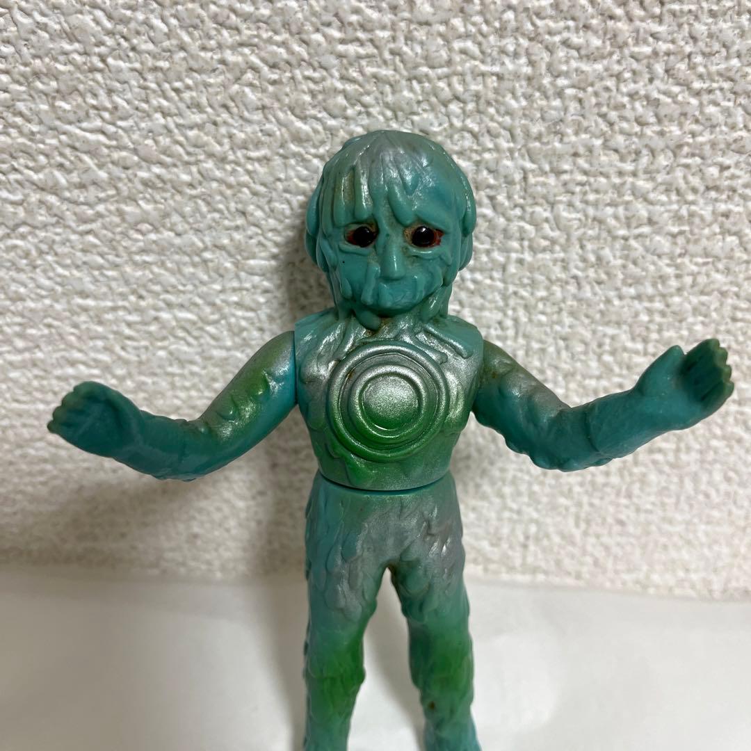 ⚠️貴重・当時物　鉄人タイガーセブン　オイル原人　ミニソフビ　ブルマァク　ピープロ