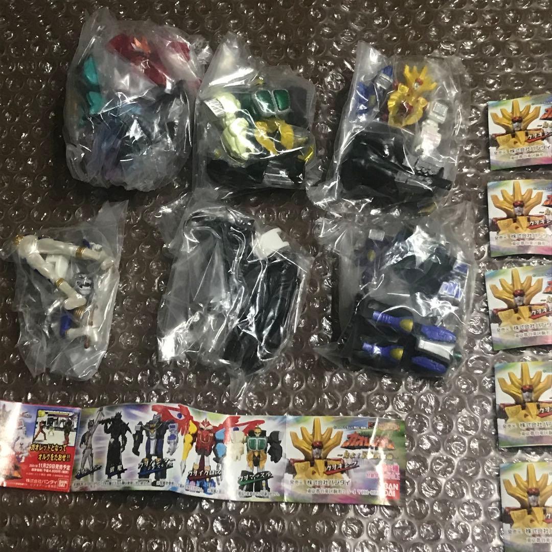 HGシリーズ百獣戦隊ガオレンジャー〜見よ！百獣装編〜内袋未開封全6種セット