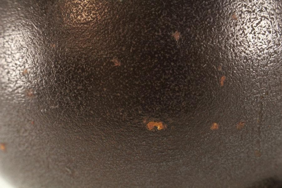 古鉄 持ち手 唐草 銀象嵌 瓶 注器 鉄瓶 銀摘 金縁朱塗蓋(K-XA812)