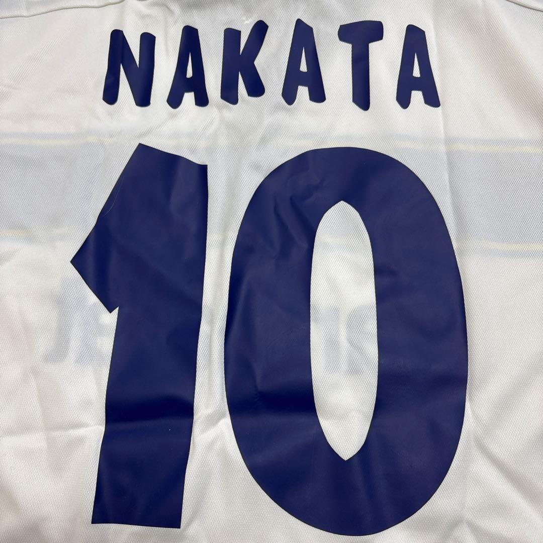 希少　未使用タグ付き　アウェイ　パルマ　中田　ユニ　S　00-01チャンピオン