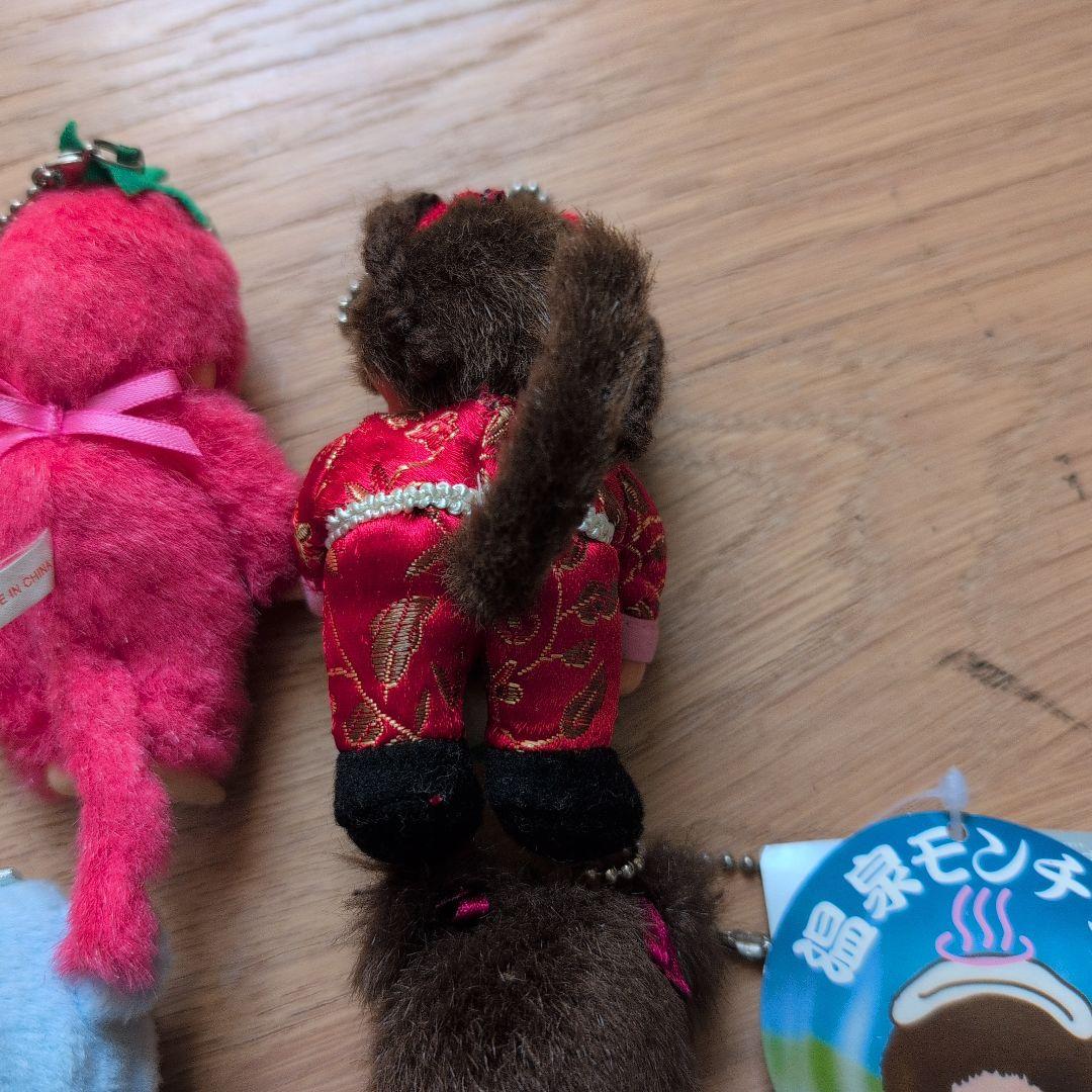 １９７０年代　当時物　セキグチ　モンチッチ ぬいぐるみ ４個セット