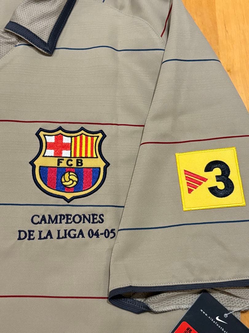 超希少 正規品 新品 極上品 バルセロナ 04/05 3rd イニエスタ L