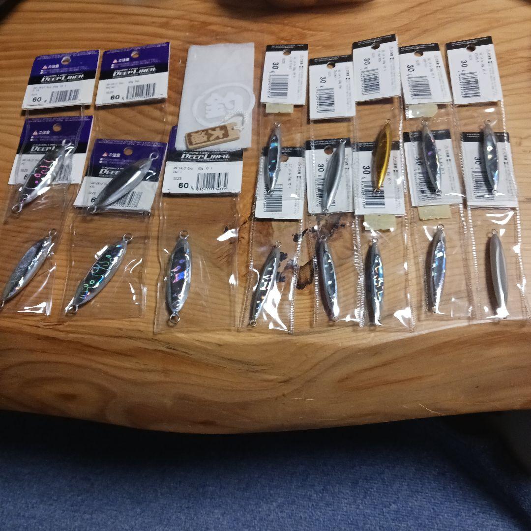 ディープライナー　ジグセット　６０グラム　３０グラム