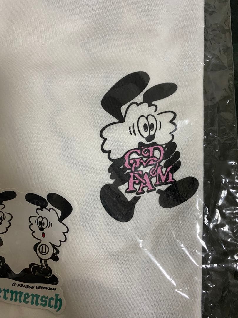 VERDY x G-DRAGON Ubermensch Tシャツ 白 XXL