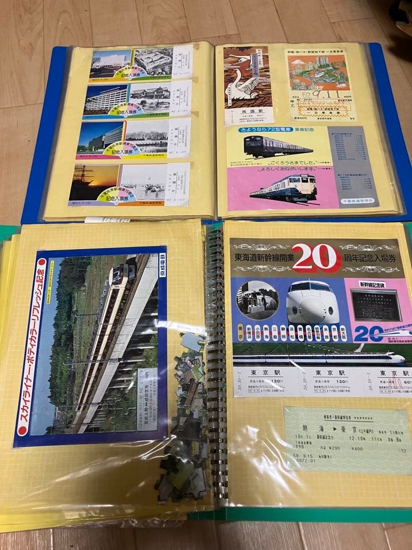 鉄道切符　ご当地入場券・C62引退記念　さよなら蒸気機関車の入場券　大量　まとめ