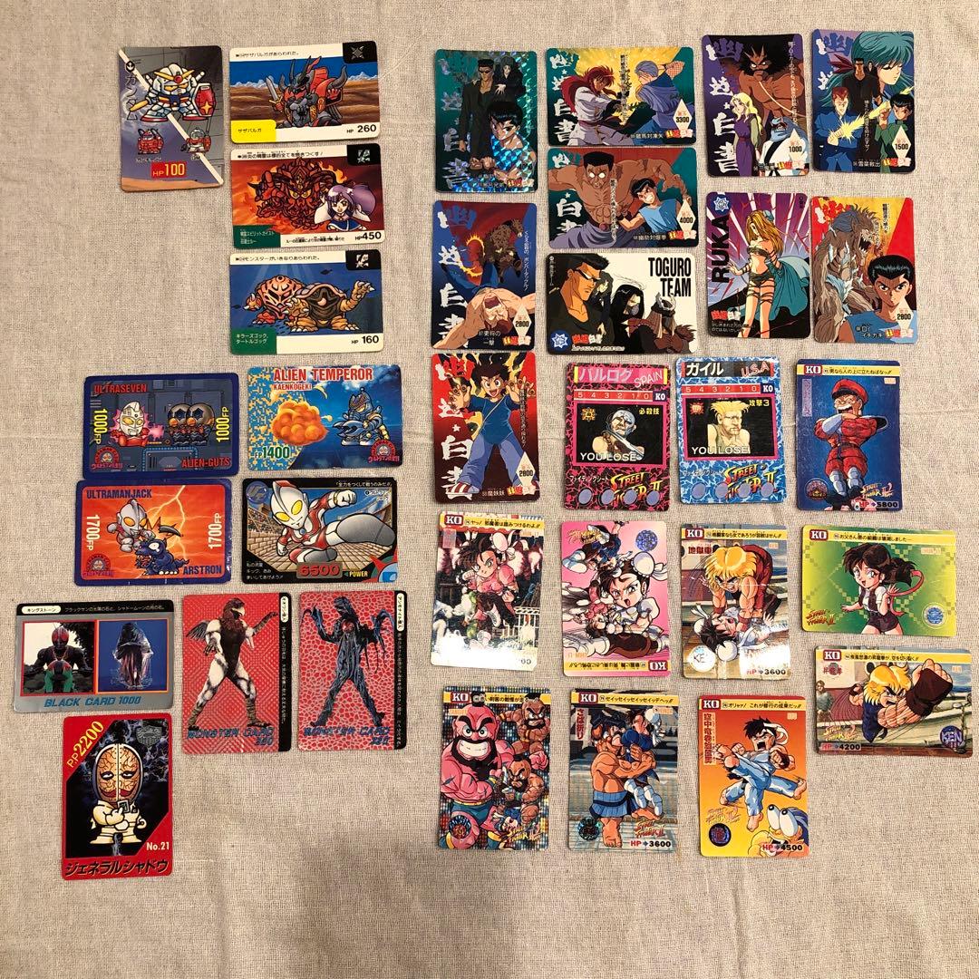 【当時物・レア・希少】ビックリマンシール、ドラゴンボール等カード大量まとめ売り