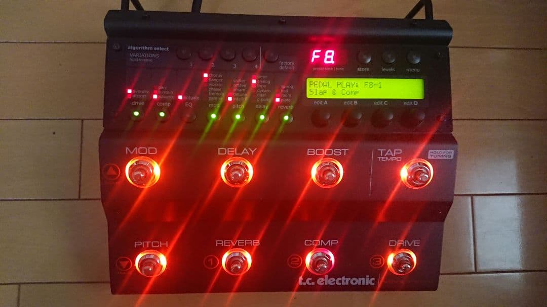 馬*郎様 TC Electronic NOVA system ギター マルチエフ