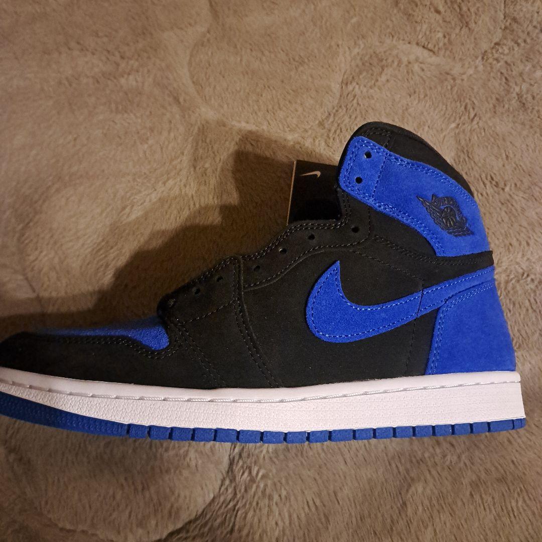 NIKEエアジョーダン1 HIGH OG ブラック/ブルー