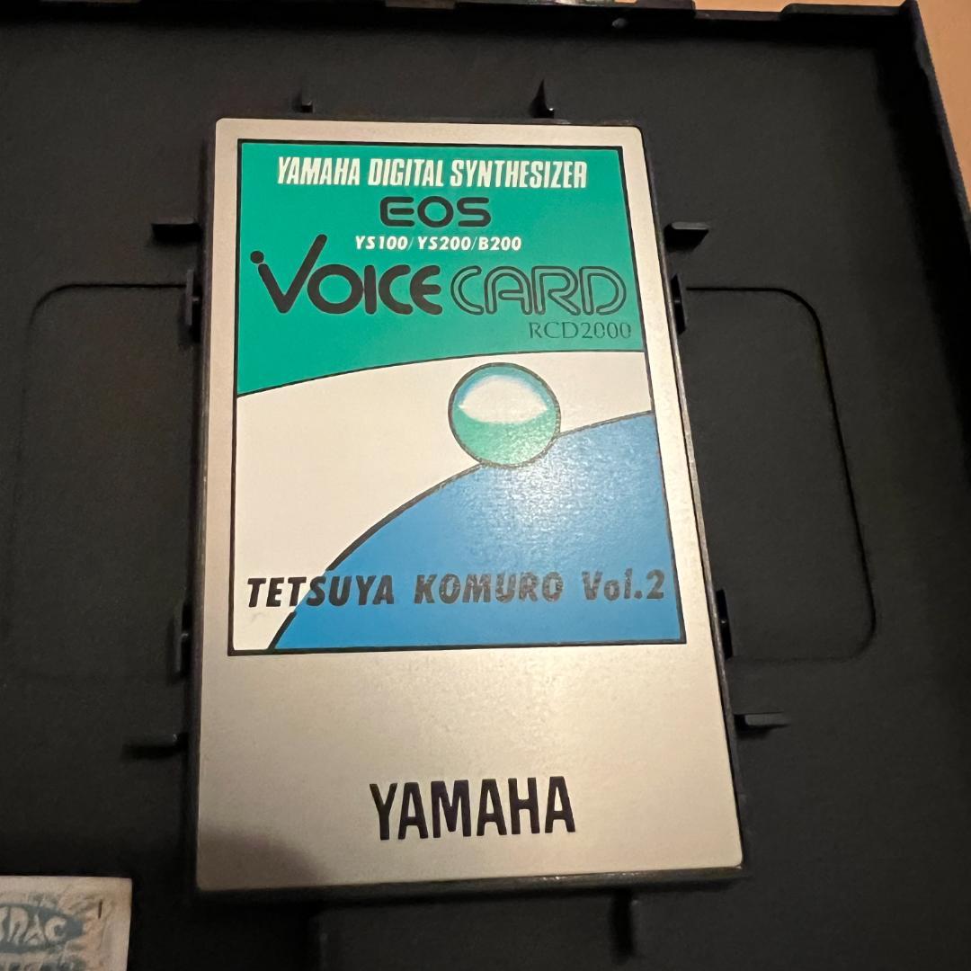 VOICE CARD RCD2000 小室哲哉 YAMAHAヤマハ vol.2