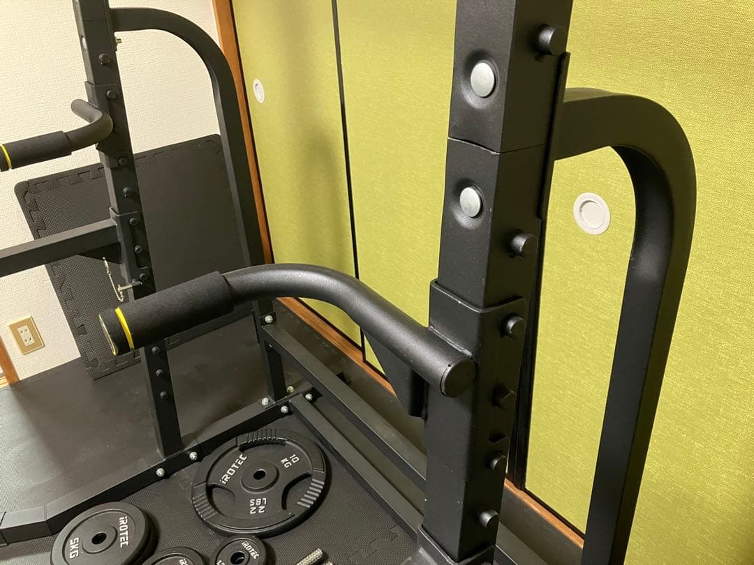 筋トレセット ハーフラック・バーベル・ダンベル・トレーニングベンチ