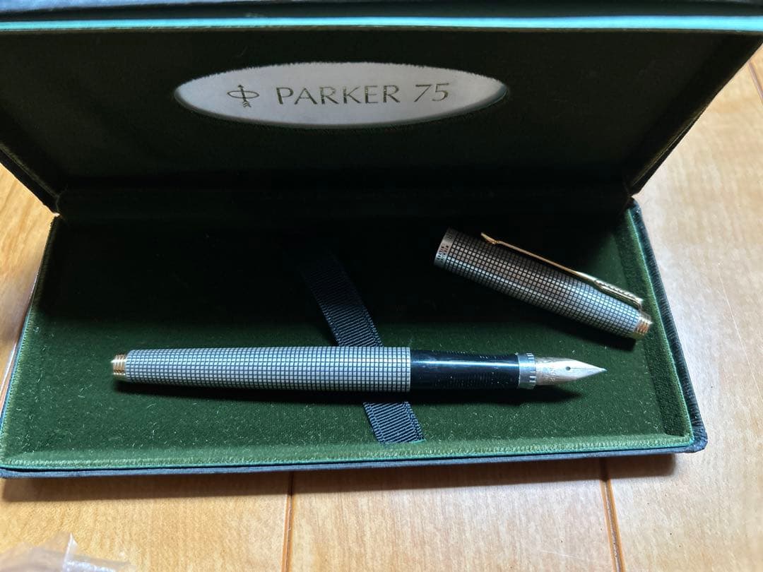 PARKER 75 シズレ 初期モデル スターリングシルバー × 14金　未使用