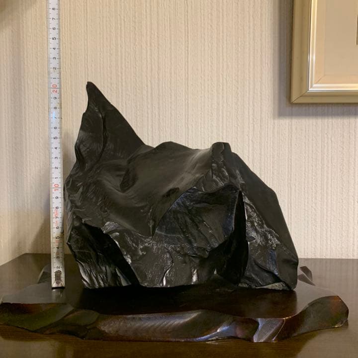 那智黒石　熊野　置き台おまけ可能