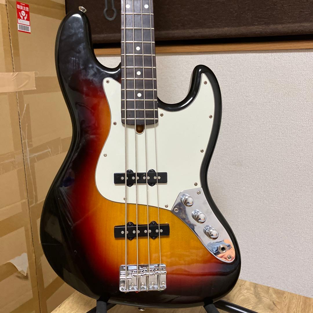 初期ロゴ　バッカス　ユニバース　改ジャズベース　美中古品