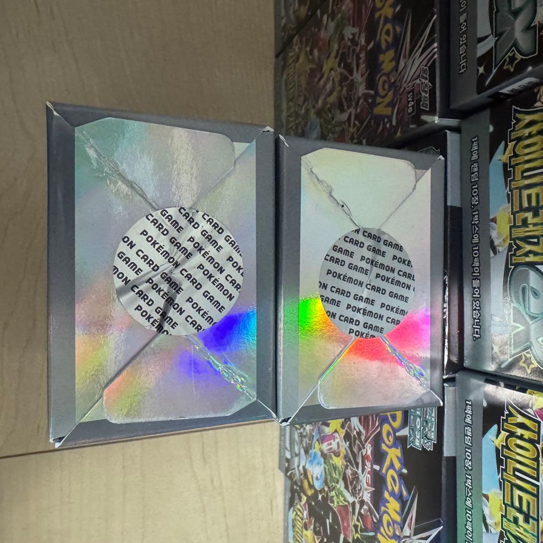 【新品】pokemon ポケカ　シャイニートレジャーex 韓国版　30BOX