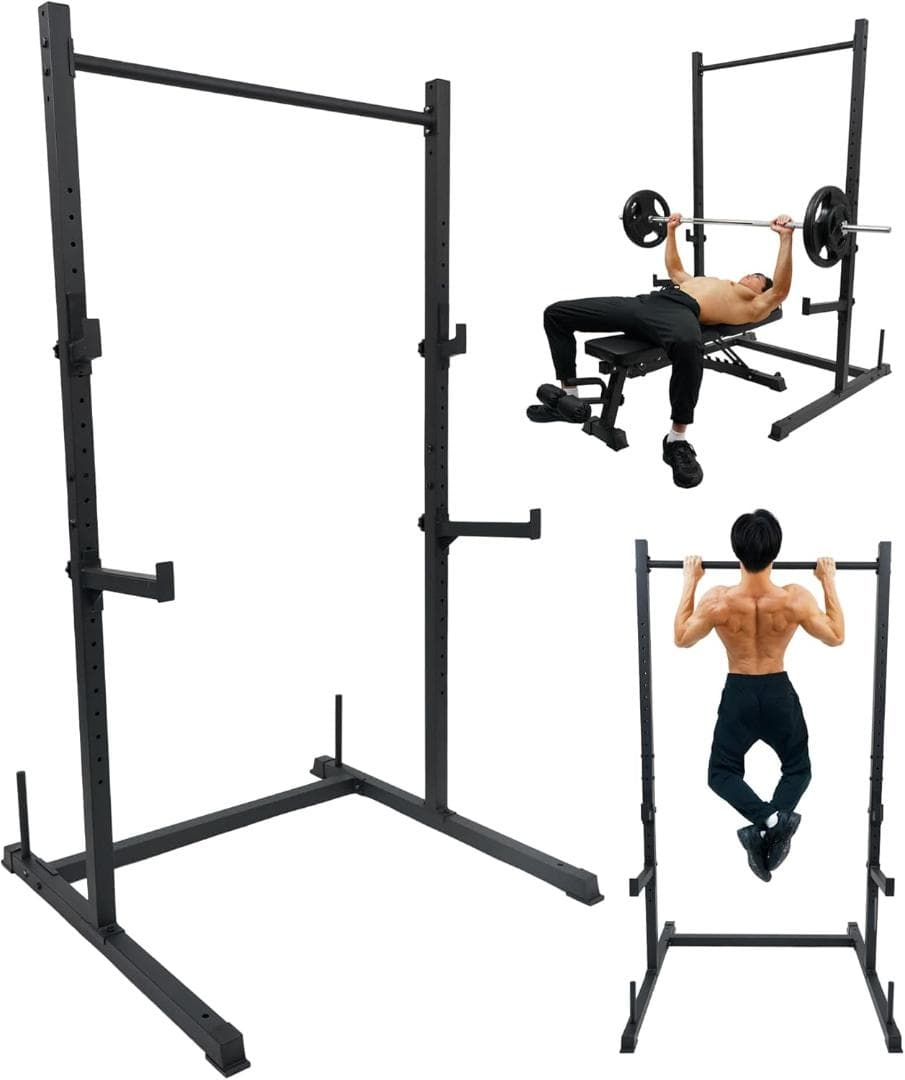 新品未使用コンボラック、懸垂、ベンチプレス、スクワット公称耐荷重300kg