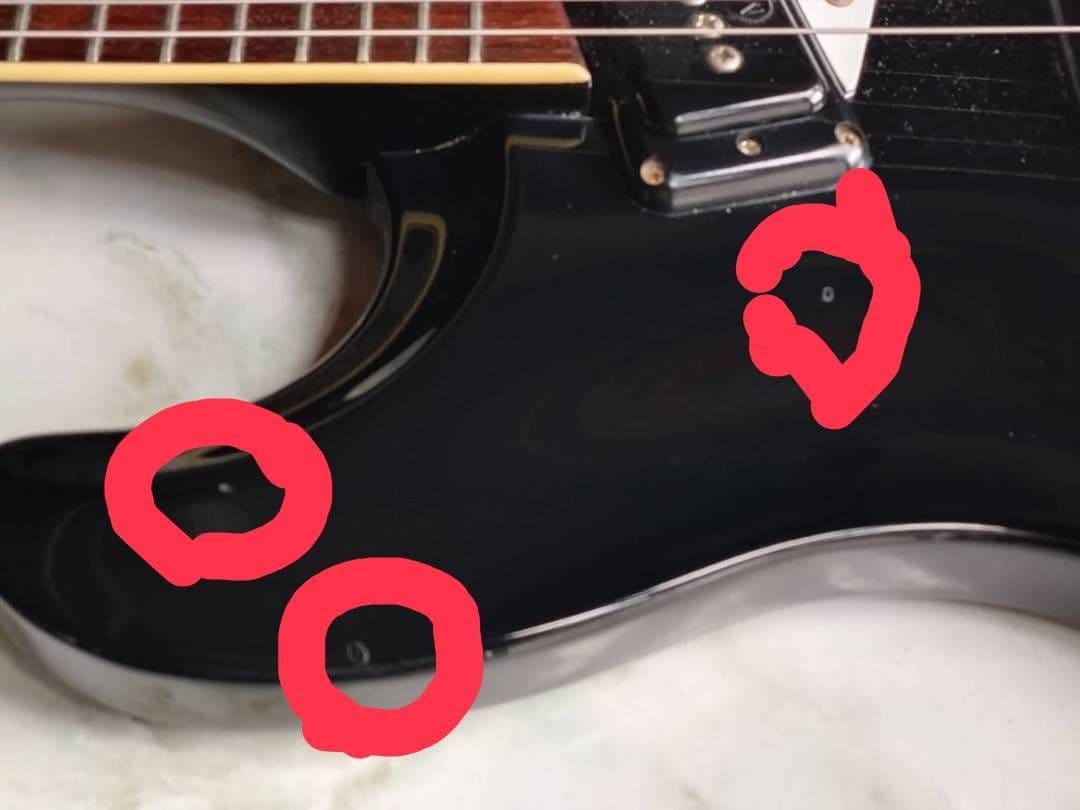 Mosrite モズライト 黒雲 エレキギターベンチャーズモデル