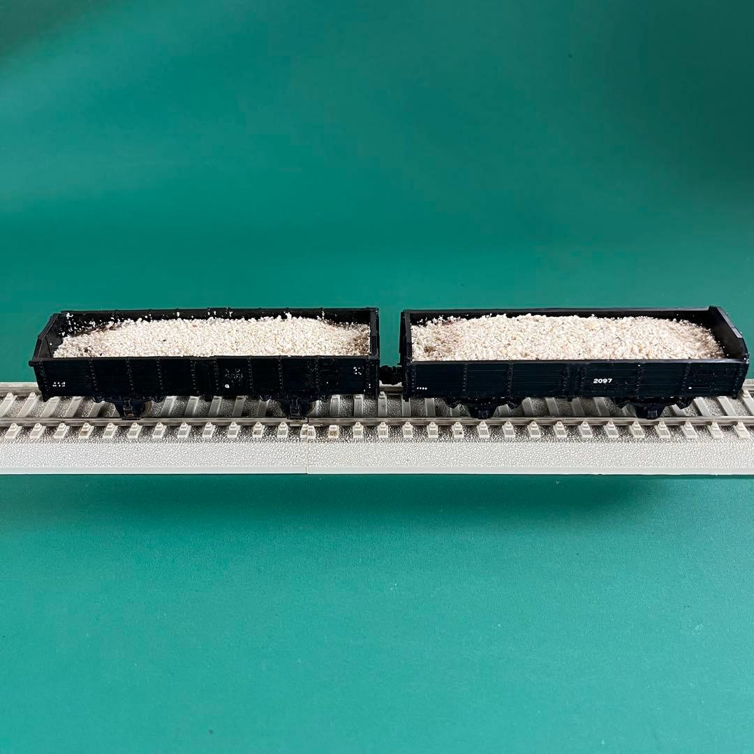 【HO-TK4202】国鉄貨車 トラ4000+2000 2両セット(HOゲージ)