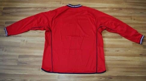 【美品】イングランド代表 2002/04 アウェイモデル Lサイズ
