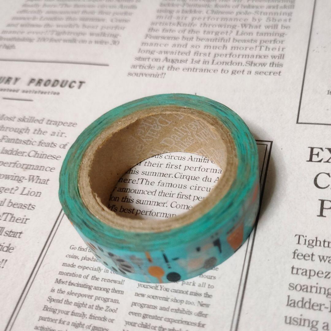 ほぼ未使用 dailylike デイリーライク 北欧風 マスキングテープ マステ