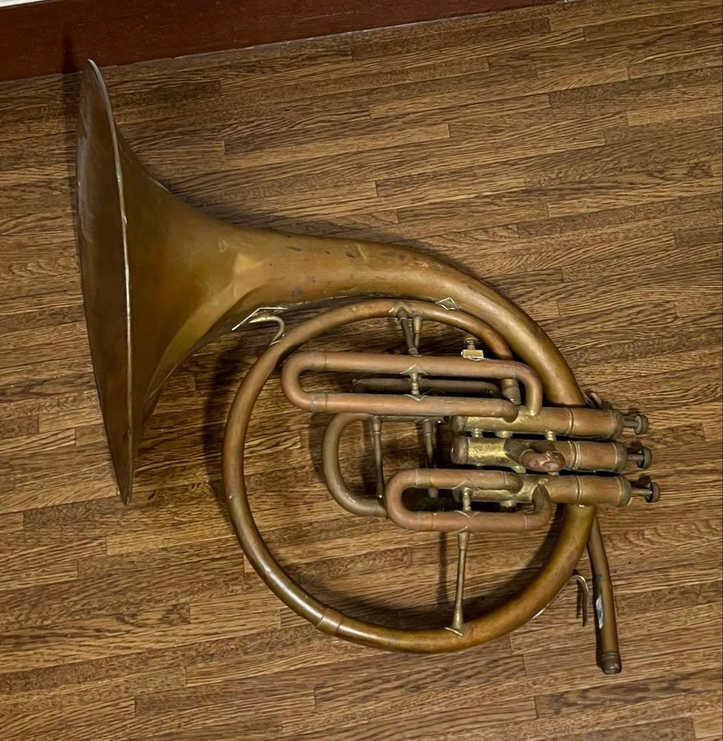 【希少】NIKKAN ホルン ニッカン 管楽器 吹奏楽