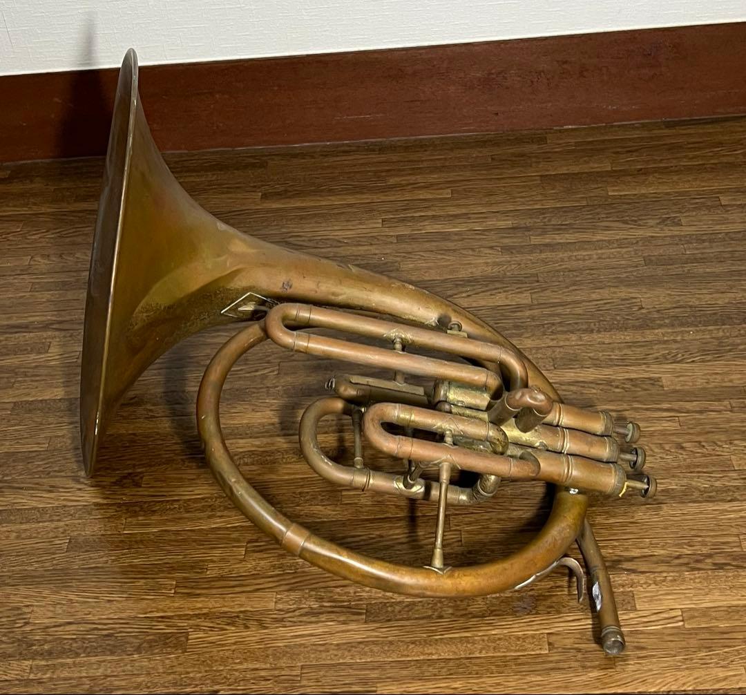 【希少】NIKKAN ホルン ニッカン 管楽器 吹奏楽