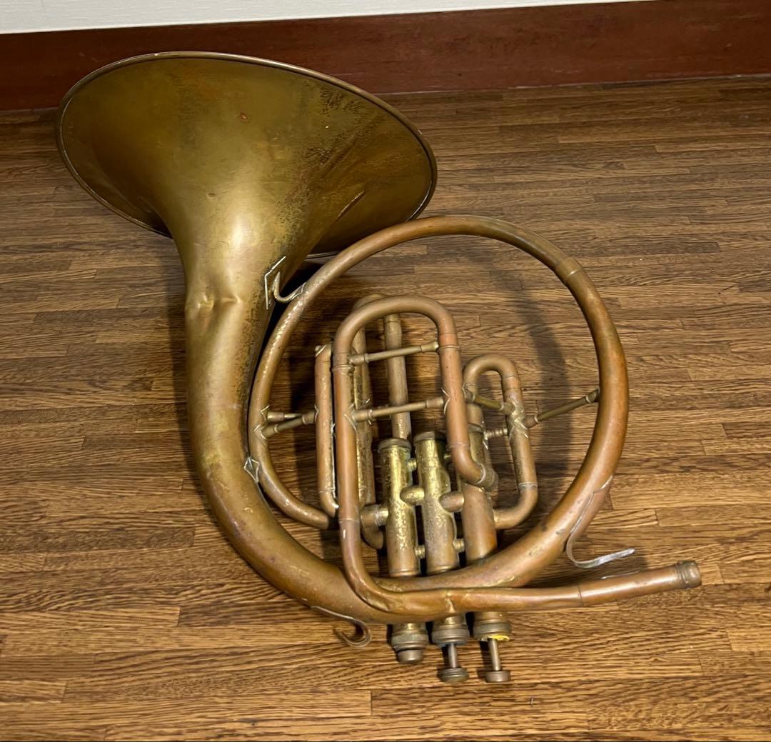 【希少】NIKKAN ホルン ニッカン 管楽器 吹奏楽