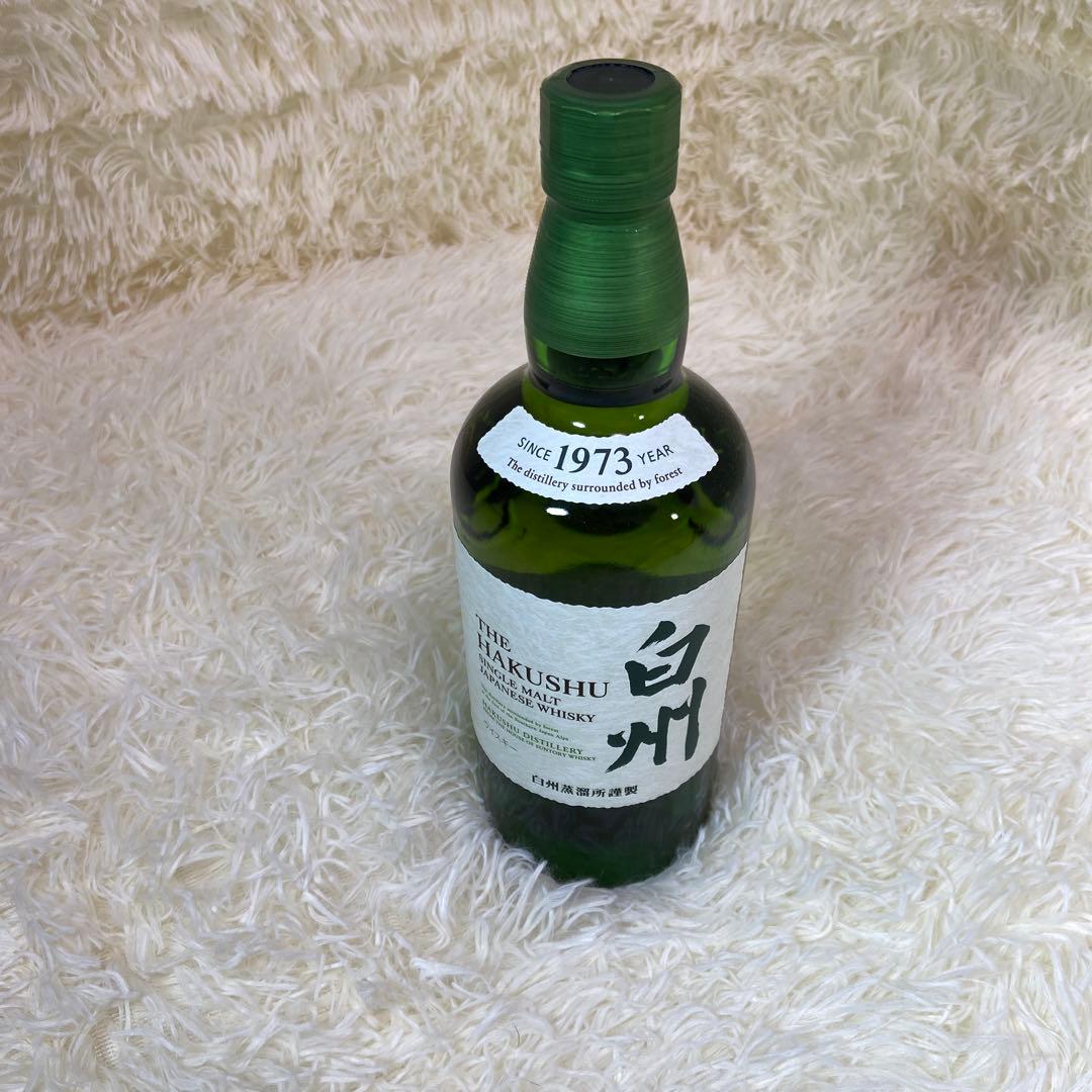 ✨新品未開封✨サントリー シングルモルト ウイスキー 白州 43度 700ml