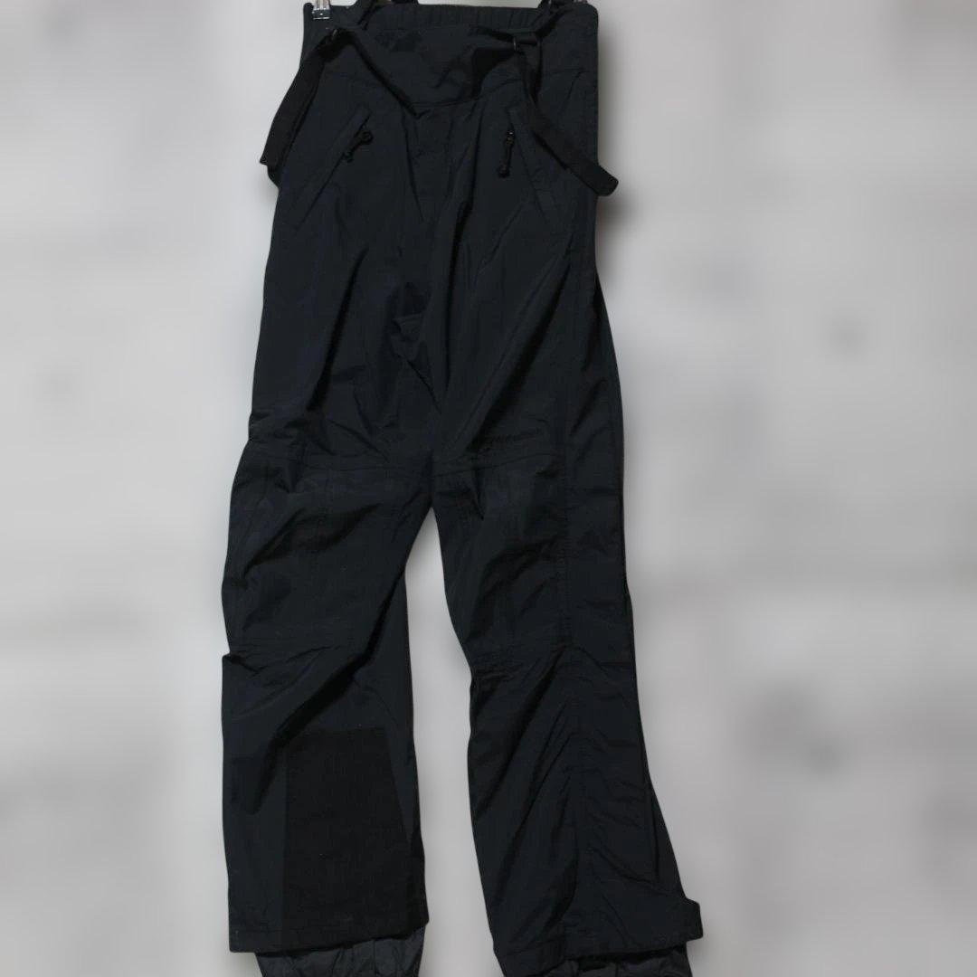 【極美品 高撥水】カナダ製 高機能 ビブパンツ【M】NAVARRO スノーパンツ