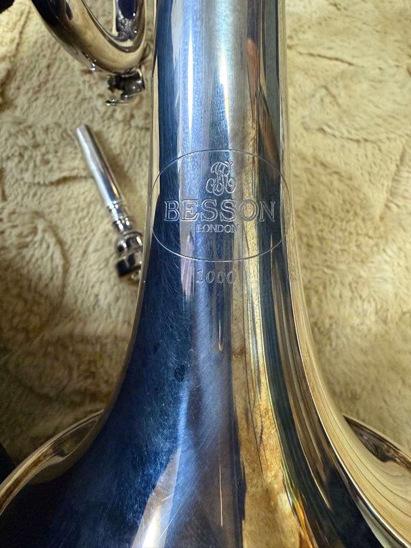 BESSON　ベッソン コルネット 1000 トランペット 楽器 ケース付き