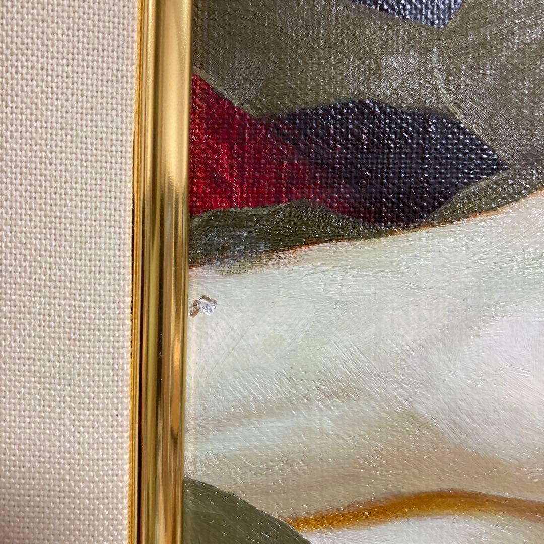 【真作保証】佐々木信平「裸婦」油彩6号 直筆サイン 絵画 美人 裸婦