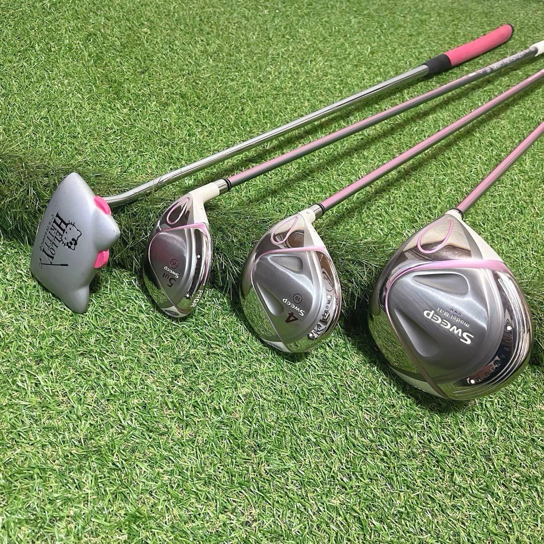 PRGR TOURSTAGE CL 可愛いレディースゴルフクラブ豪華11本セット