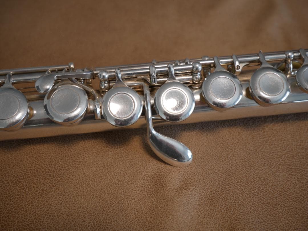 オーバーホール済み【A.R.ハンミッヒ】　ドイツ製　総銀製フルート