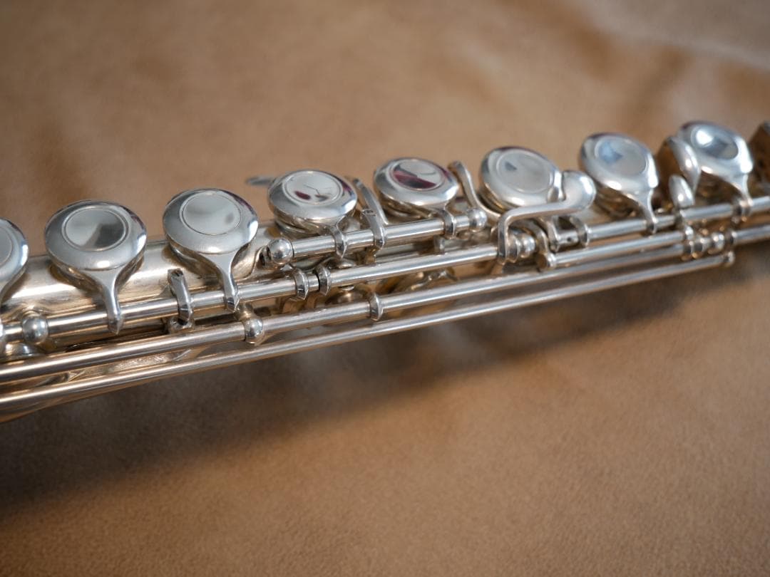 オーバーホール済み【A.R.ハンミッヒ】　ドイツ製　総銀製フルート