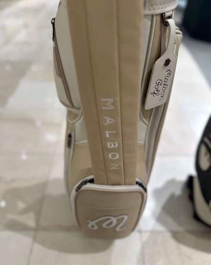 マルボンゴルフ Malbon キャディバッグ スーツケース 2点セット