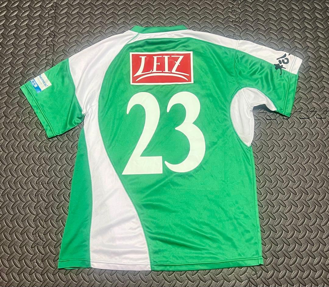 松本山雅　mitre レトロ　レアなサッカーシャツ 背番号23 サイズＬ