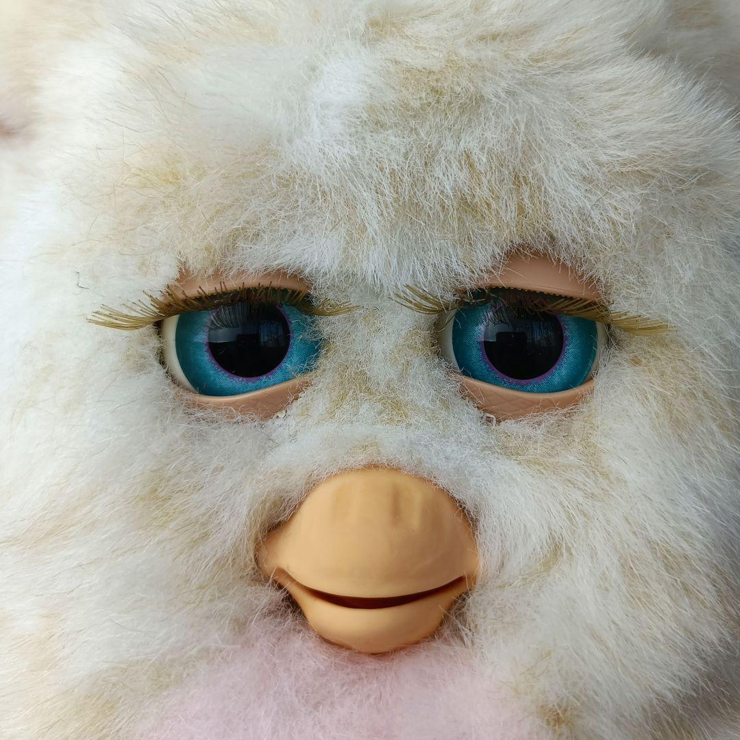 【稼働品】ファービー2 キャラメルシロップ ブルー目 ドイツ語版