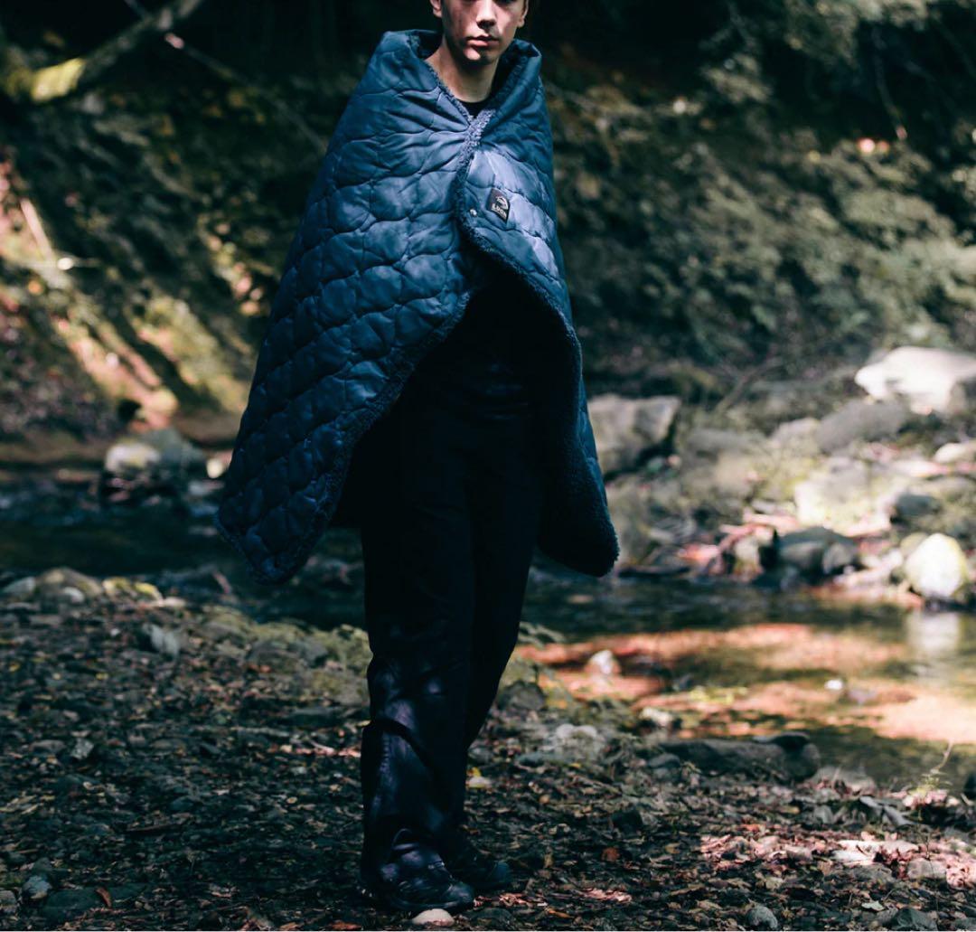 LUGH 魔法瓶ブランケット Sサイズ (6層/ グラフェン) インディゴ