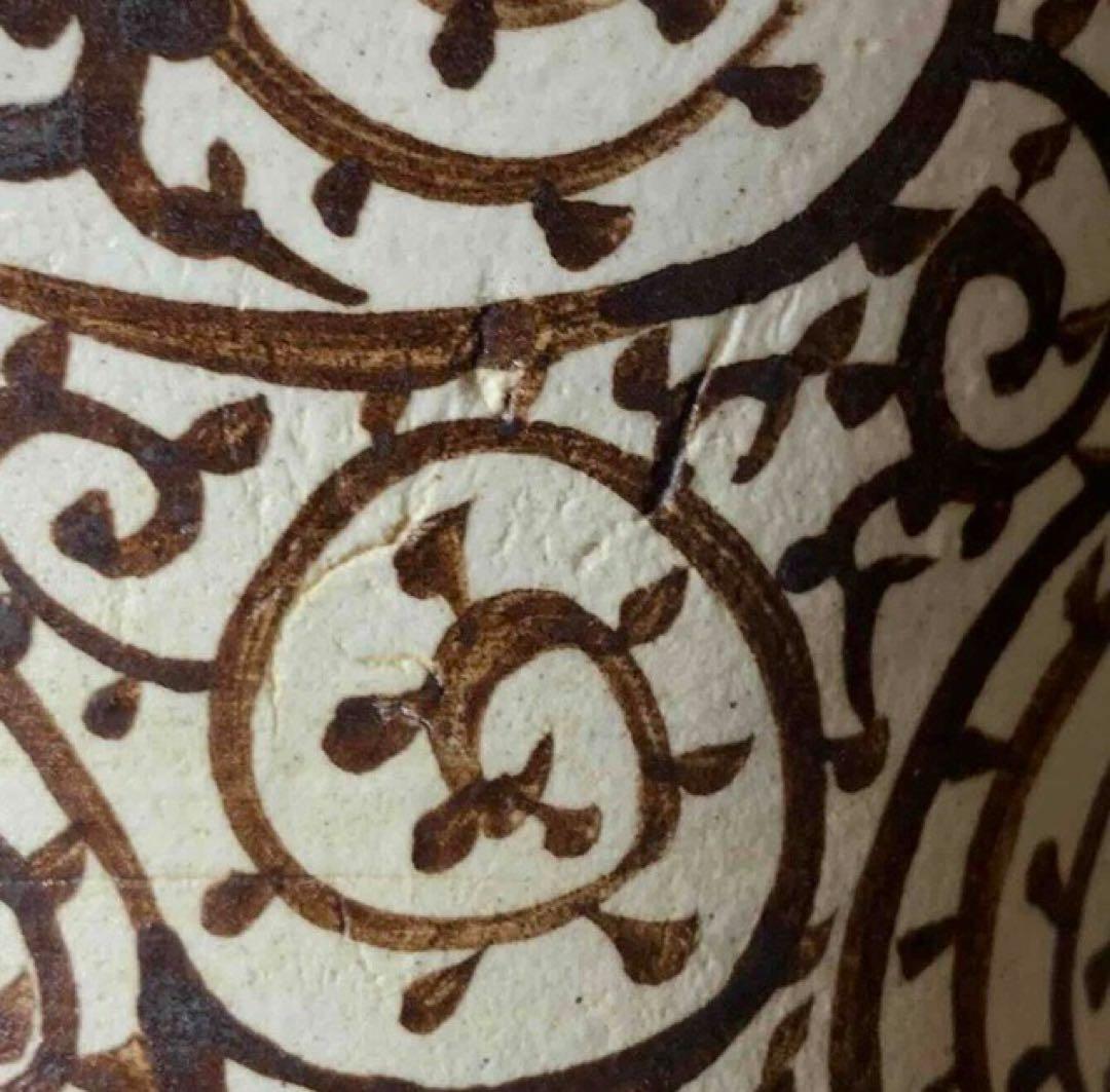 中国 蛸唐草瓶子　f2250408