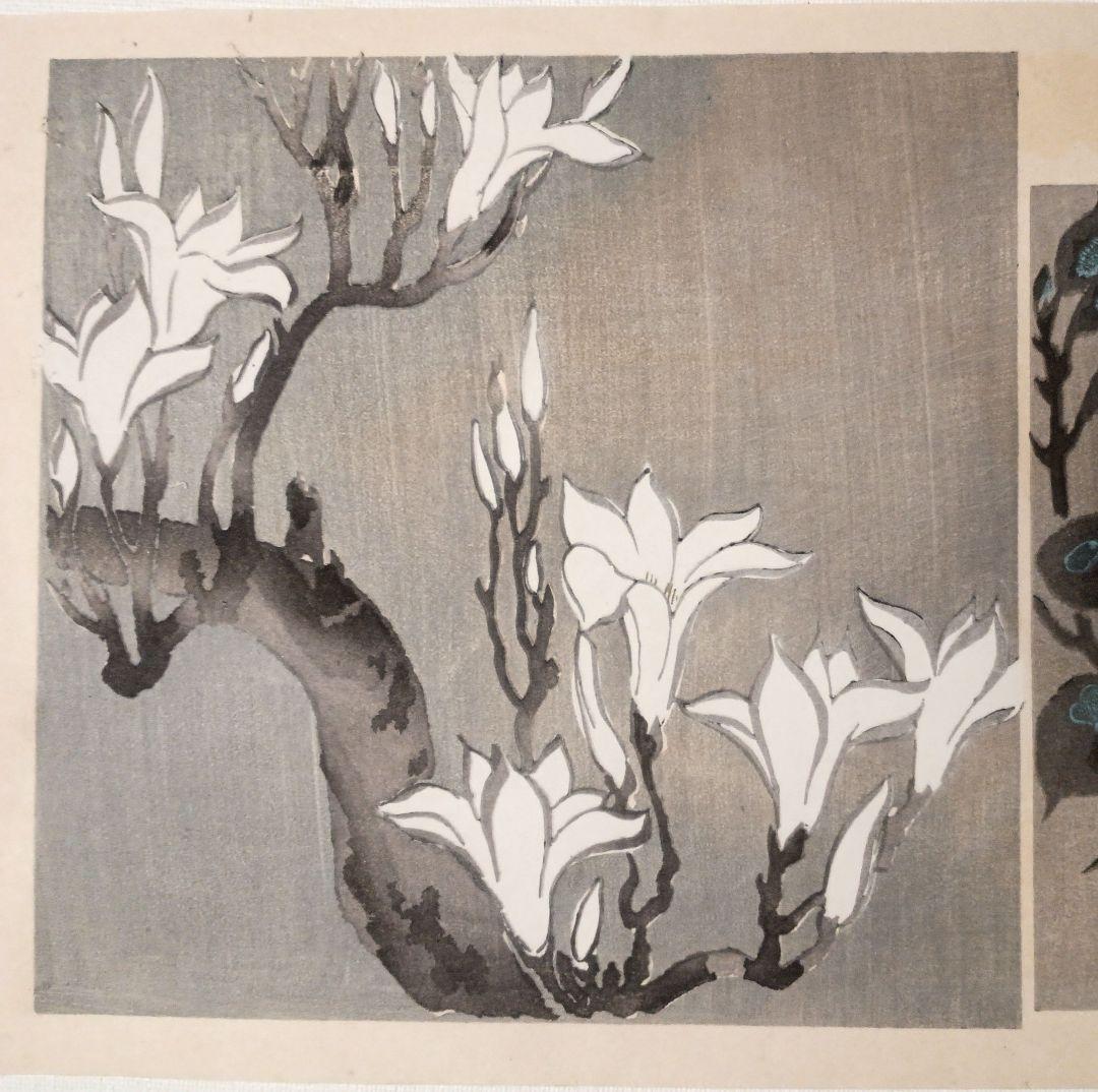 琳派図案版画（色摺版画)作者不詳、明治後期～昭和初期出版