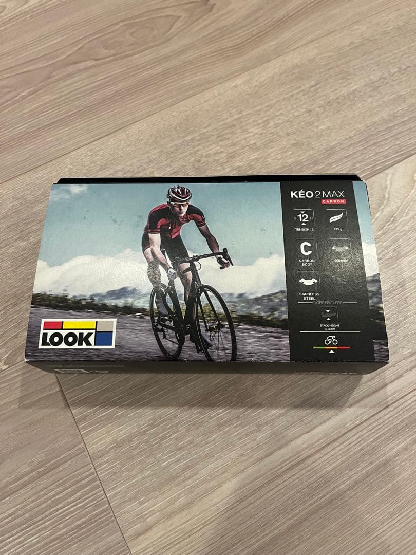 (新品、未使用)LOOK KEO 2 Max ビンディングペダル クリート付き