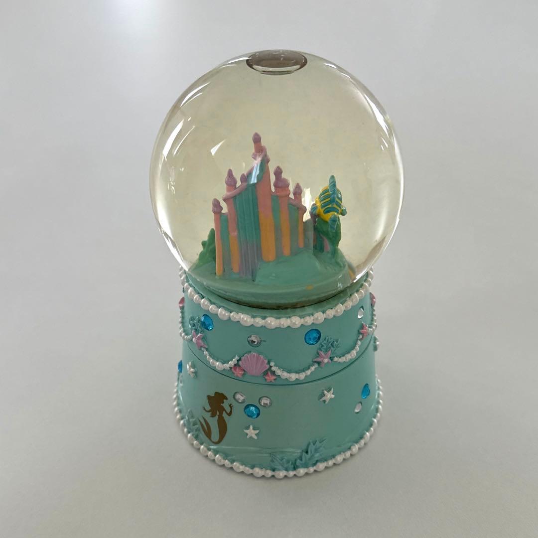 アリエルグッズ４点セット　アクセサリートレー　スノードーム　リトルマーメイド