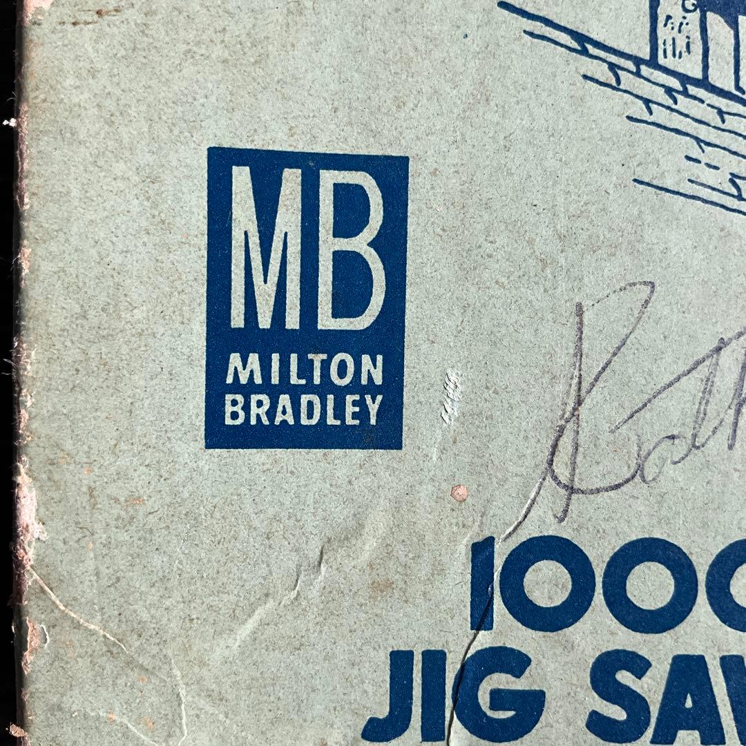 MILTON BRADLEY CO. アメリカ製 アンティーク ジグソーパズル