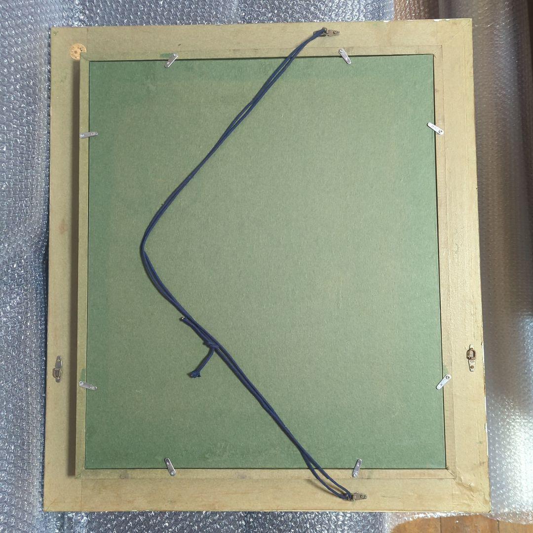 F8号油彩画（中古額縁入り)No.66